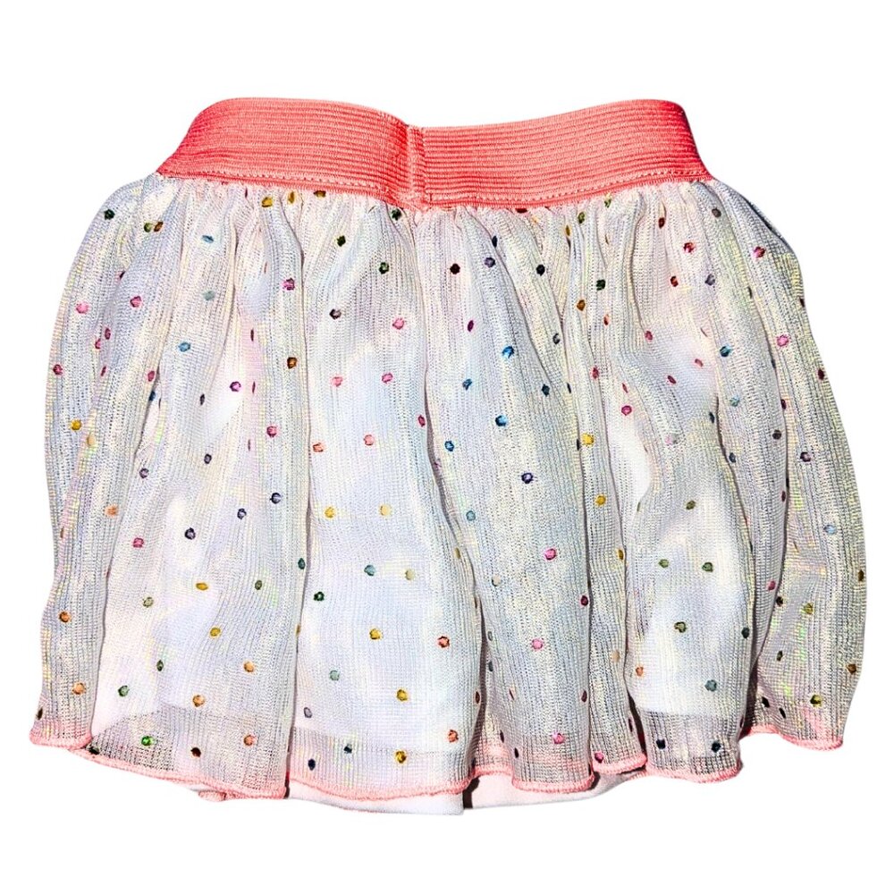 Disney Jr Minnie Mouse Tulle Tutu Lined Skirt Size 12M